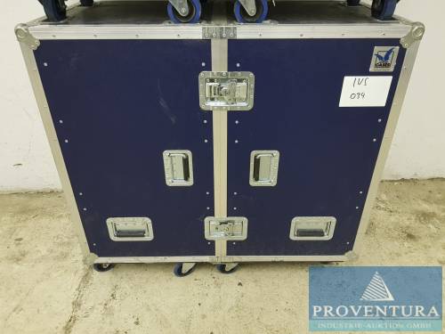 Flightcase amptown CASES auklappbar ca. 120 x 60 x 110 cm