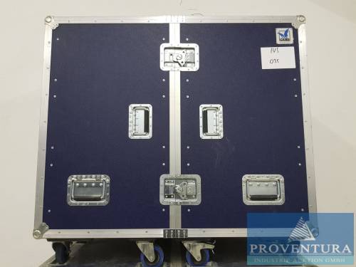 Flightcase amptown CASES auklappbar ca. 120 x 60 x 110 cm