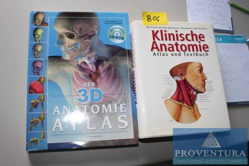 Bücher medizinisch 3D-Anatomie-Atlas Rechtermünz 1999 mit CD