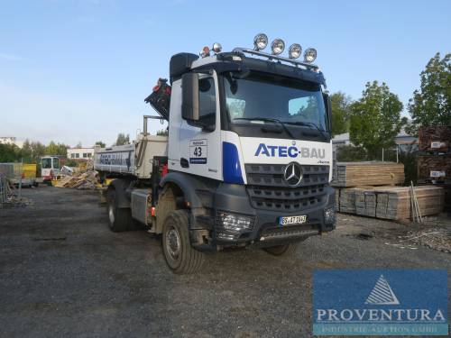 Lkw Kipper MERECDES-BENZ AROCS 1843 4x4, EZ 2018