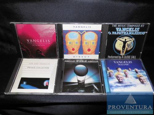 CD-Sammlung Vangelis ca. 29 verschiedene CD-Alben