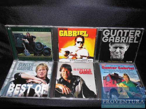 CD-Sammlung Gunter Gabriel ca. 16 verschiedene CD-Alben