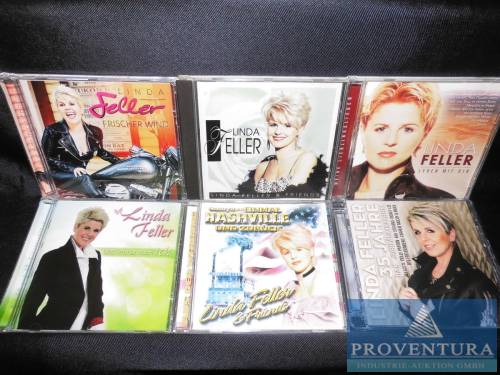 CD-Sammlung Linda Feller ca. 11 verschiedene CD-Alben [1]