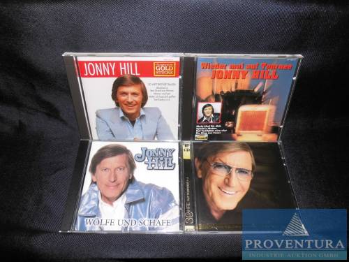 CD-Sammlung Jonny Hill ca. 8 verschiedene CD-Alben