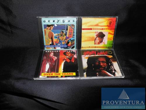 CD-Sammlung Gregory Isaacs ca. 8 verschiedene CD-Alben