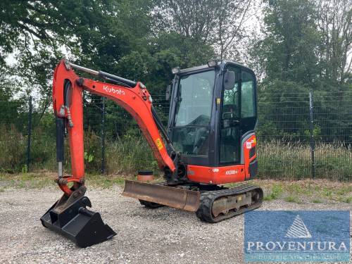 Minibagger KUBOTA KX 018-4, Bj. 2016, 2.350 B/h