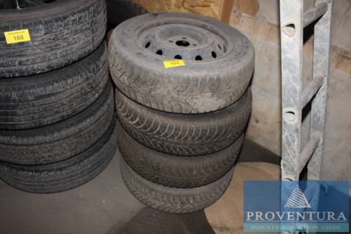 Winterräder-Satz PIRELLI Snow Control Serie 3 185/65 R15 M+S 88T