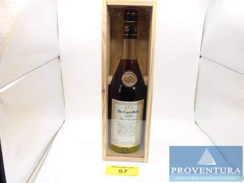 Armagnac De Castelfort Bas-Armagnac 1976 0.7 l 6 Flaschen