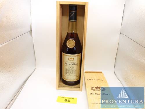 Armagnac De Castelfort Bas-Armagnac 1976 0.7 l 6 Flaschen