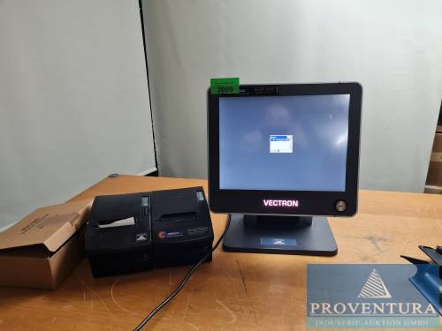 PC-System aus ehemaligen Kassenarbeitsplatz VECTRON Pos Touch 15 S/N 5810210465