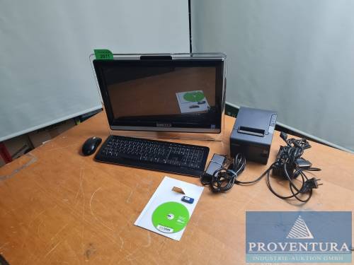 PC-System aus ehemaligen Kassenarbeitsplatz COMHAIR MSI MS-AA8B