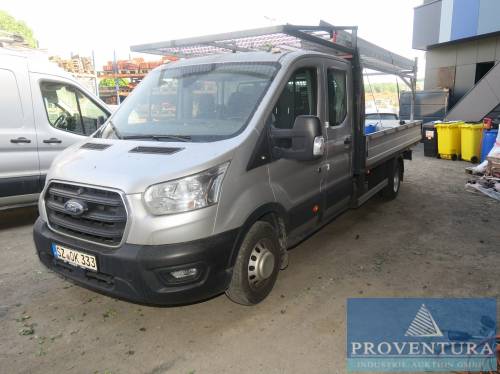 Lkw Pritsche DoKA FORD Transit V363 2.0 EcoBlue, EZ. 2020