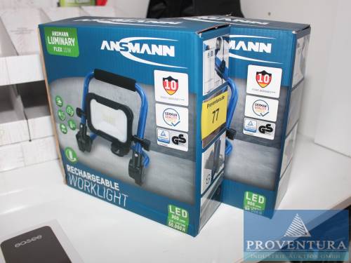 LED-Akku-Arbeitsleuchten ANSMANN Flex 10 W 1600-0274