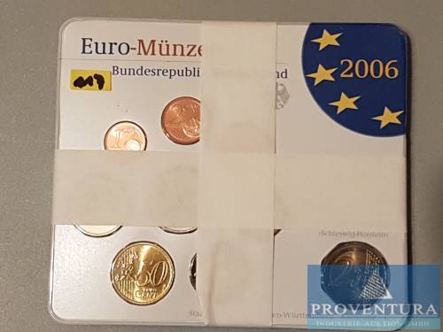 Euro-KMS Bundesrepublik Deutschland 2006 ADFGJ st Schleswig-Holstein