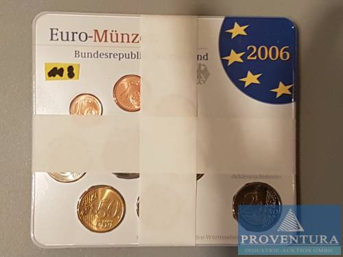 Euro-KMS Bundesrepublik Deutschland 2006 ADFGJ st Schleswig-Holstein