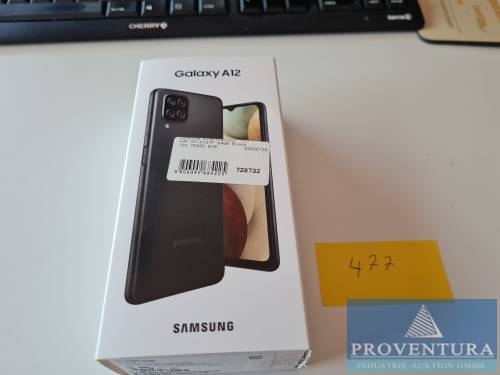 Smartphone SAMSUNG A12 SM-A127F 64 GB Speicher, Netzteil, Ladekabel