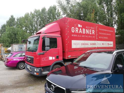 Lkw Plane/Spriegel MAN TGL 8.150 4x2 BB, EZ. 2010