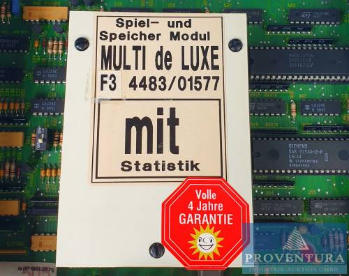 Spiel- und Speicher Modul Multi de Luxe F32 4483/01577 mit Statistik