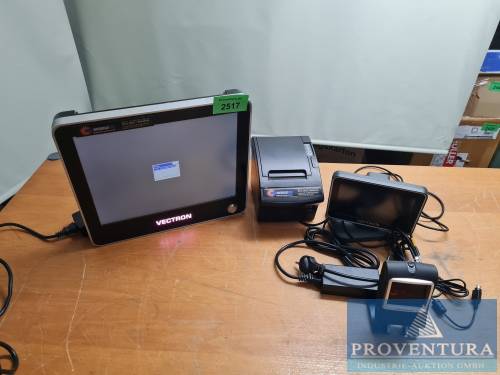 PC-System aus ehemaligen Kassenarbeitsplatz VECTRON Pos Touch 15 II