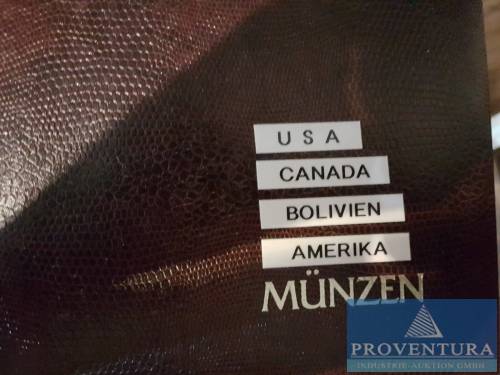 Umlaufmünzen USA/ Kanada/ Bolivien/ Süd- und Mittelamerika