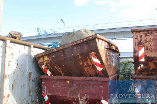 Absetzcontainer Absetzmulde Stahl 5m³ orange