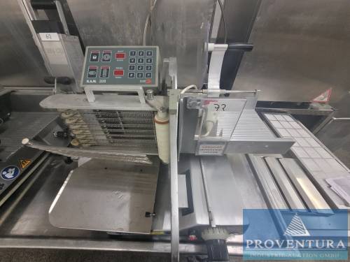 Aufschnittmaschine  SAM 328 mit Ableger 400V