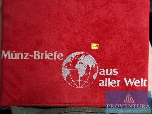 Münz-Briefe Alle Welt ca. 45 St. [1]