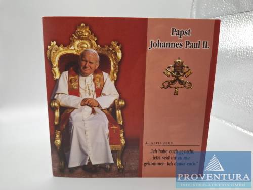 KMS Malta Papst Paul II 2005 5x 1 Lira [1]