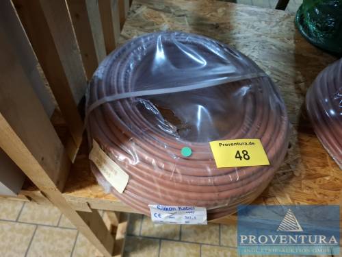 Silikonkabel SIHF 5x1.5 mm² 50 m rot OVP 1 St. [1]