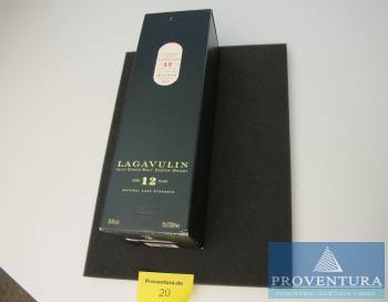 Whiskey LAGAVULIN Natural Cask Strength