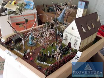 Diorama Friedhof