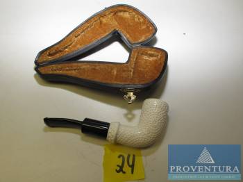 Meerschaumpfeife angeraucht