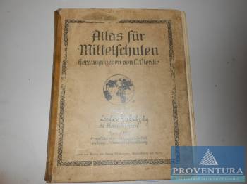 Atlas für Mittelschulen von 1912