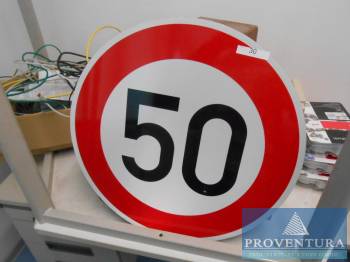 Straßenschild zum Geburtstag etc. Aufschrift 50