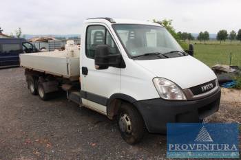 Lkw Heckkipper So-Kfz für Spezialanhänger HMT X-Tension mit Fahrgestell IVECO Daily 40C17P 3.0 Agile 4x2